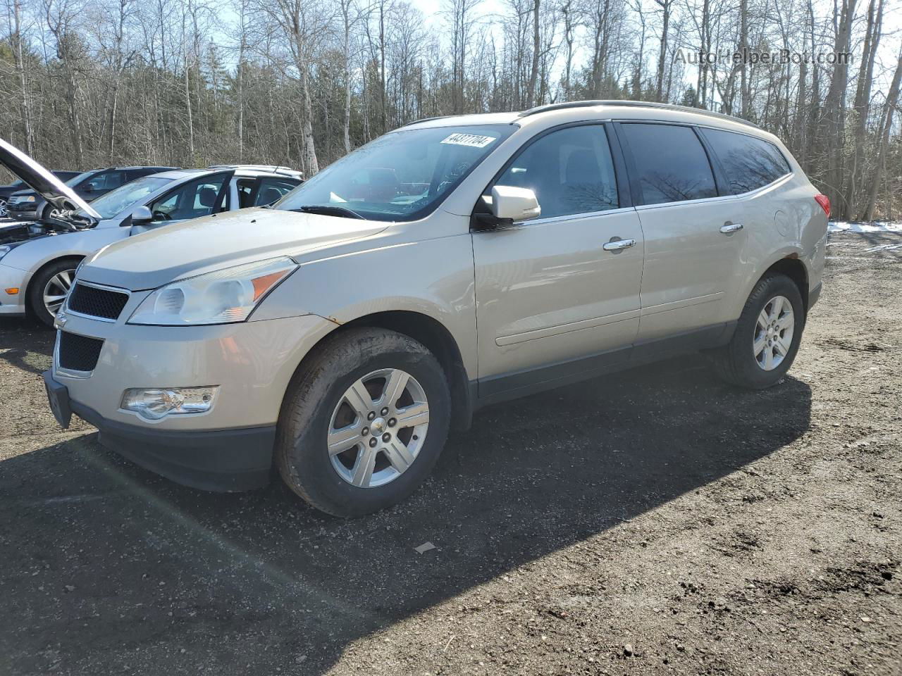 2011 Chevrolet Traverse Lt Beige vin: 1GNKRJED3BJ219720