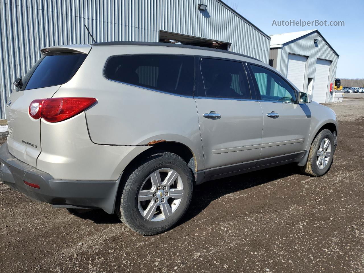 2011 Chevrolet Traverse Lt Beige vin: 1GNKRJED3BJ219720