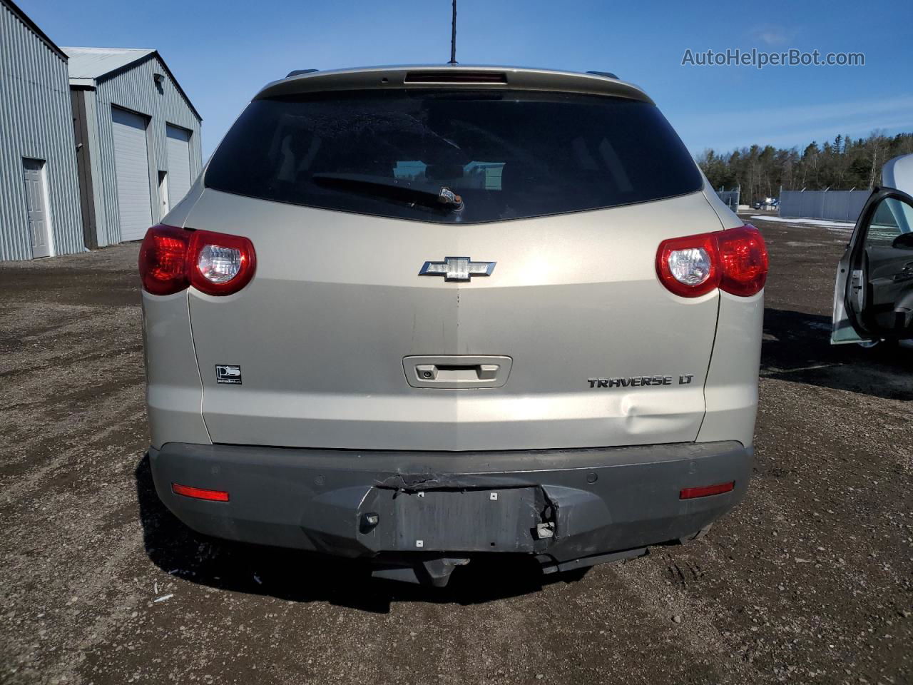 2011 Chevrolet Traverse Lt Beige vin: 1GNKRJED3BJ219720