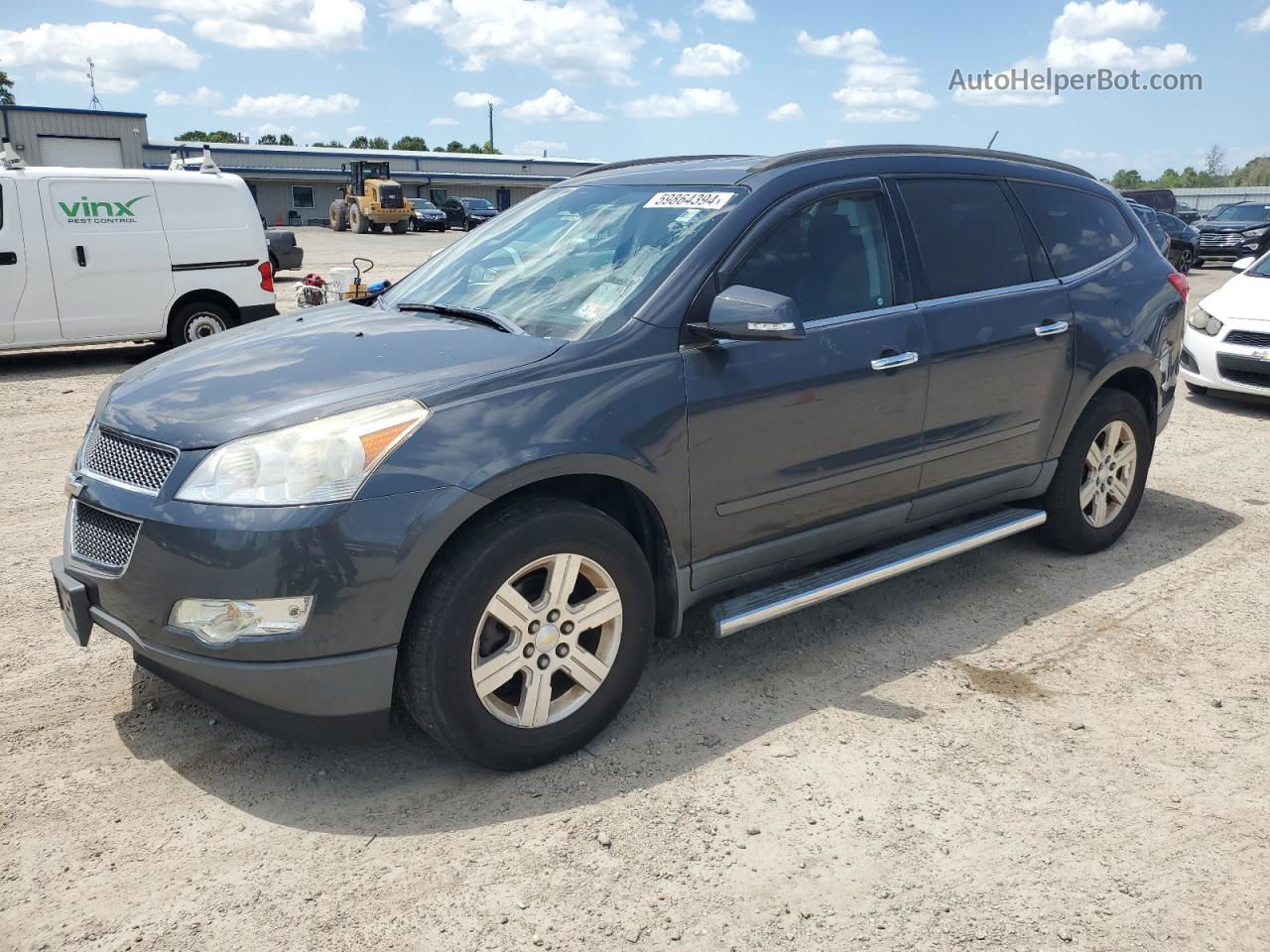 2012 Chevrolet Traverse Lt Gray vin: 1GNKRJED3CJ288022