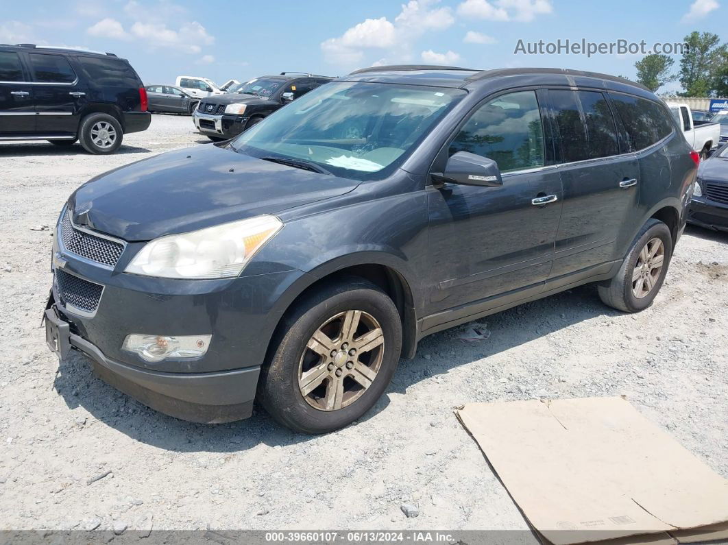 2012 Chevrolet Traverse 2lt Gray vin: 1GNKRJED3CJ408885