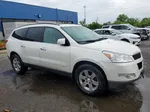 2012 Chevrolet Traverse Lt White vin: 1GNKRJED4CJ174398