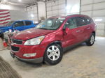 2012 Chevrolet Traverse Lt Burgundy vin: 1GNKRJED4CJ396309