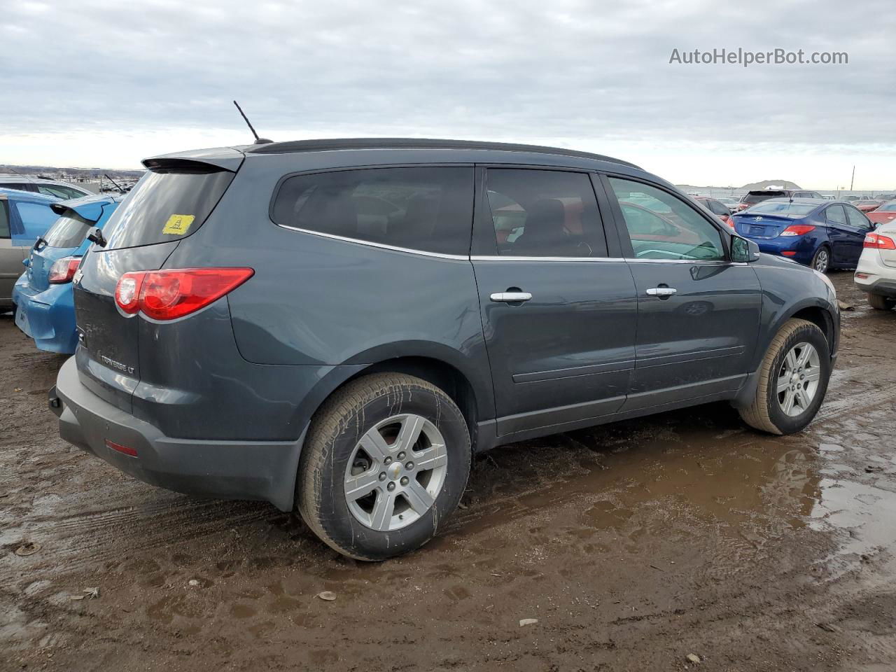 2011 Chevrolet Traverse Lt Gray vin: 1GNKRJED5BJ115505