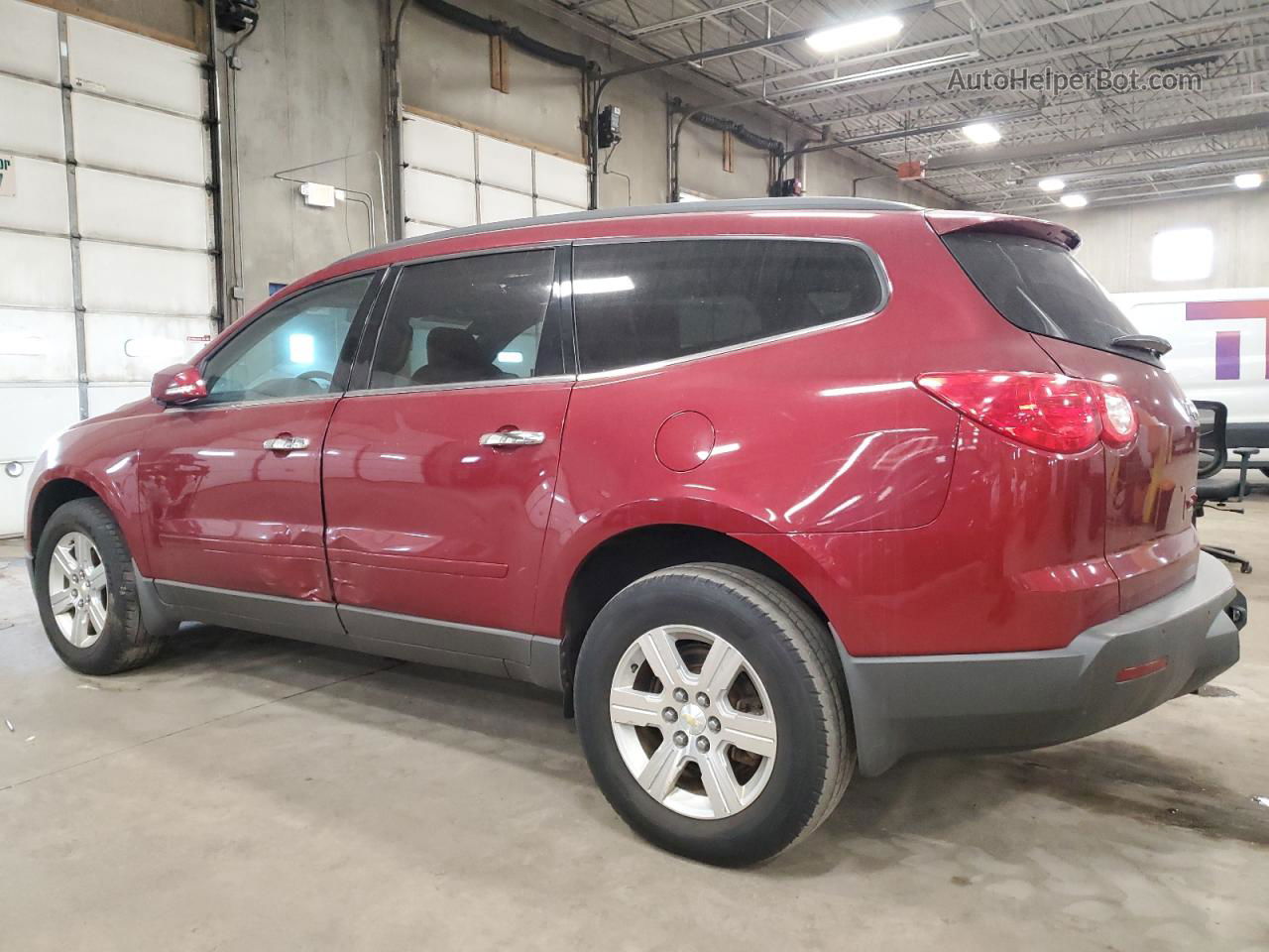 2011 Chevrolet Traverse Lt Burgundy vin: 1GNKRJED5BJ126021