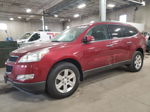 2011 Chevrolet Traverse Lt Burgundy vin: 1GNKRJED5BJ126021