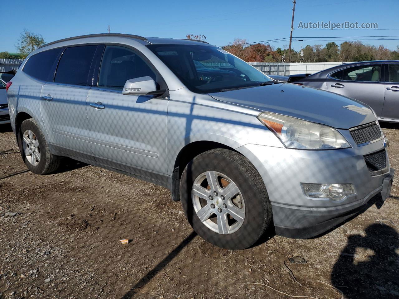 2011 Chevrolet Traverse Lt Silver vin: 1GNKRJED5BJ304543