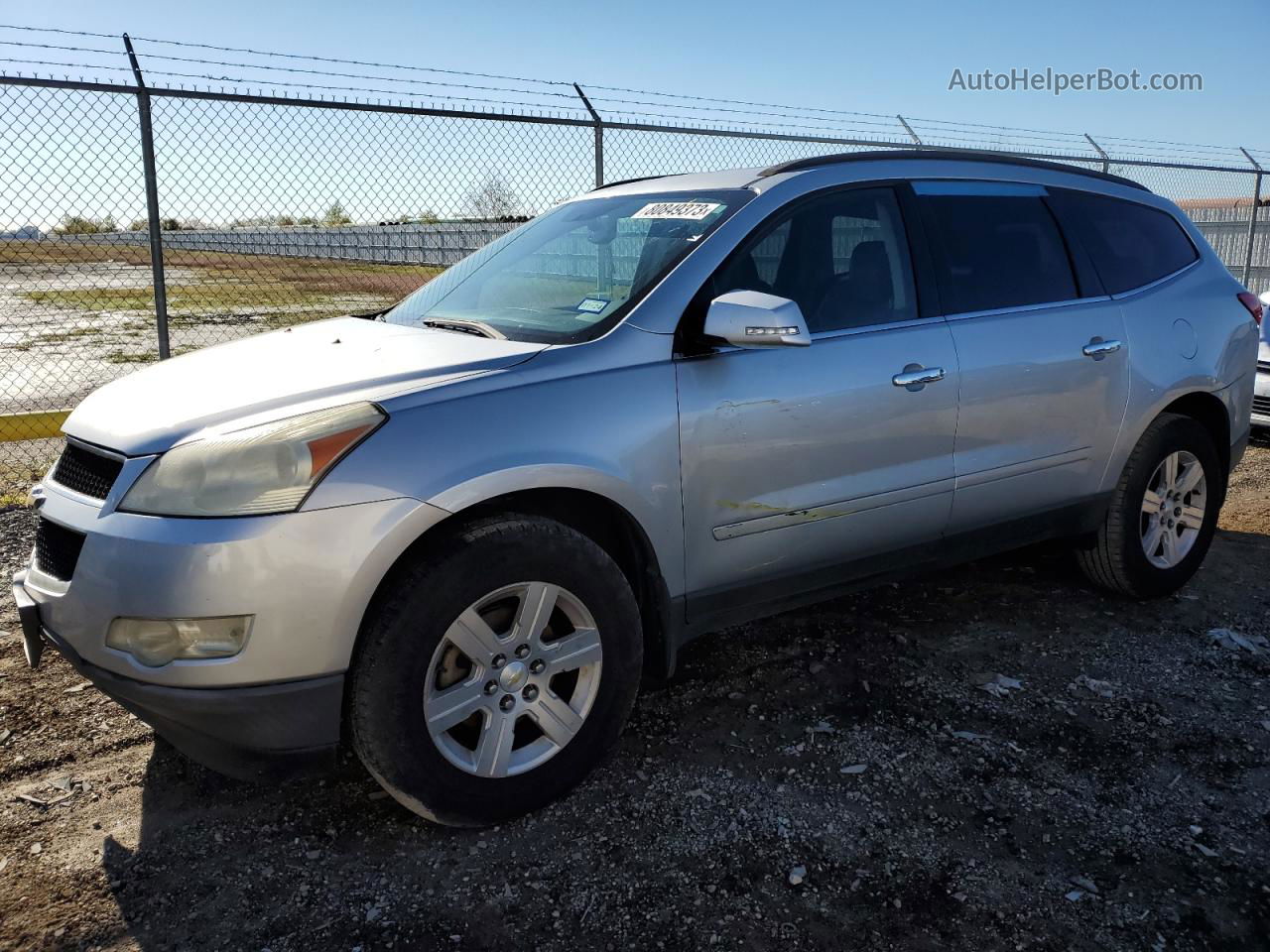 2011 Chevrolet Traverse Lt Silver vin: 1GNKRJED5BJ304543