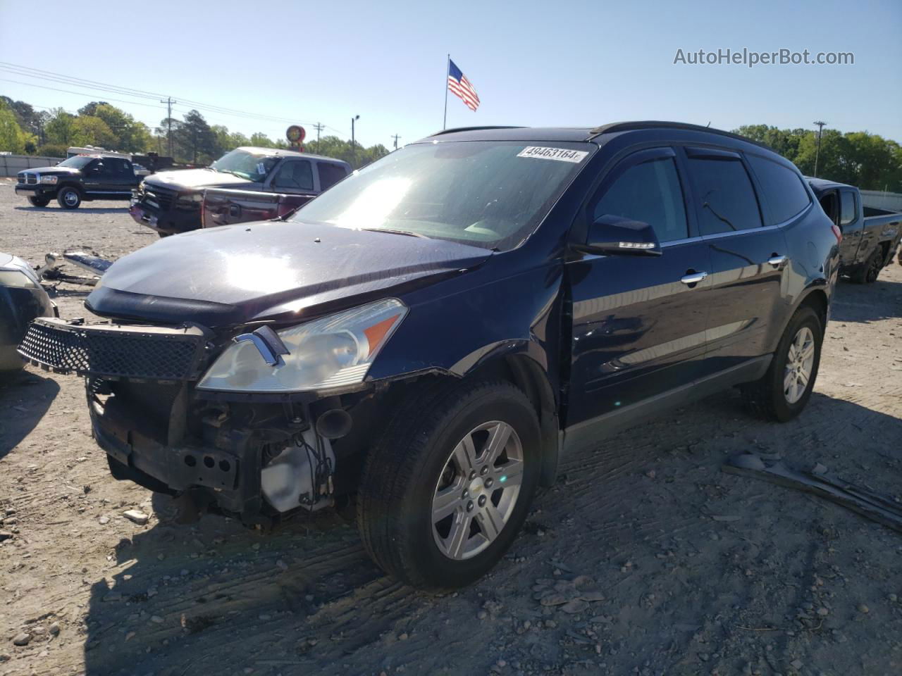 2011 Chevrolet Traverse Lt Blue vin: 1GNKRJED5BJ314537