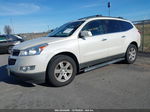 2012 Chevrolet Traverse 2lt White vin: 1GNKRJED5CJ196491