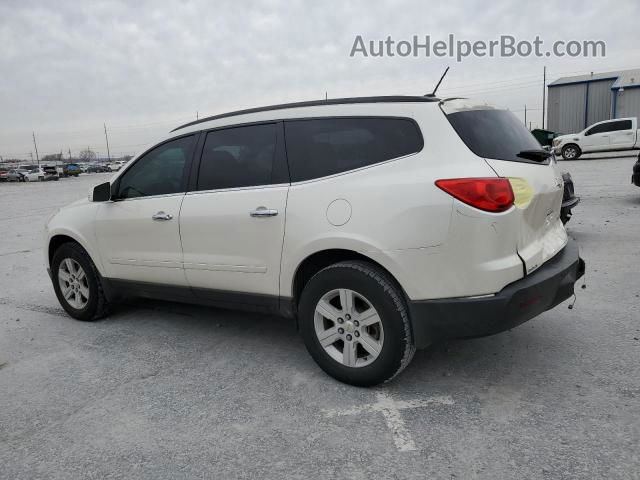 2011 Chevrolet Traverse Lt White vin: 1GNKRJED6BJ185885