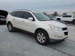 2011 Chevrolet Traverse Lt White vin: 1GNKRJED6BJ185885