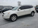 2011 Chevrolet Traverse Lt White vin: 1GNKRJED6BJ185885