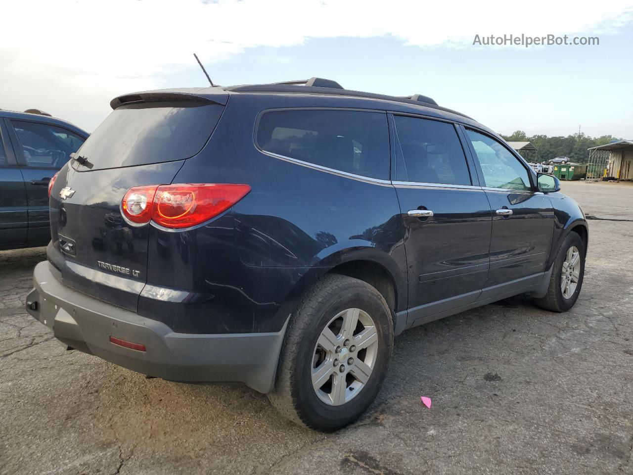 2012 Chevrolet Traverse Lt Blue vin: 1GNKRJED6CJ279055