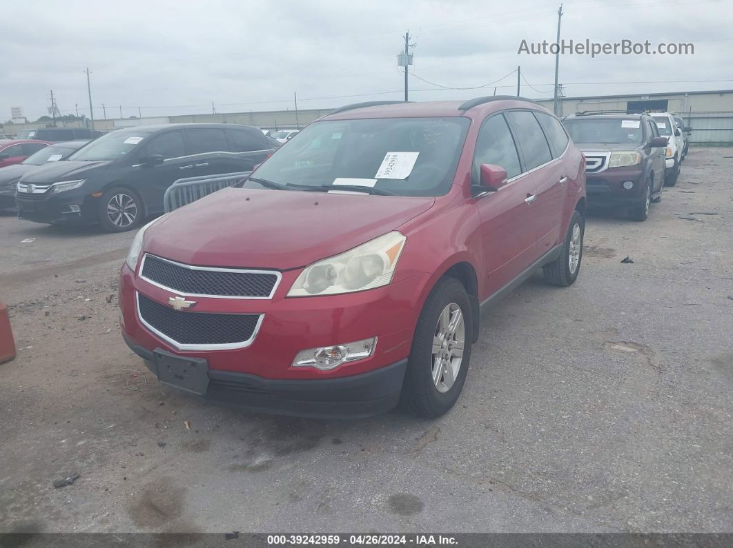 2012 Chevrolet Traverse 2lt Красный vin: 1GNKRJED6CJ304455