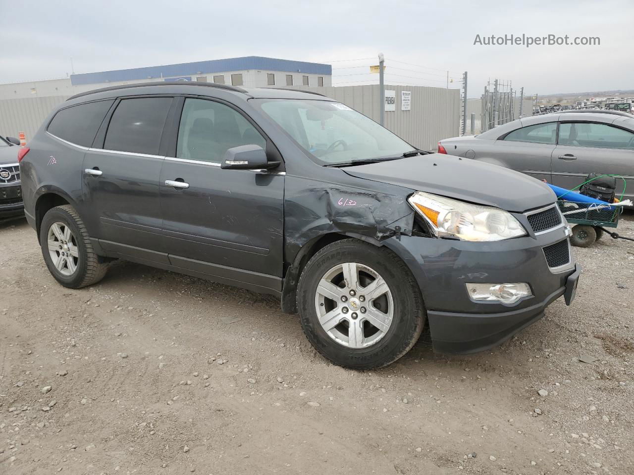 2011 Chevrolet Traverse Lt Gray vin: 1GNKRJED7BJ105025