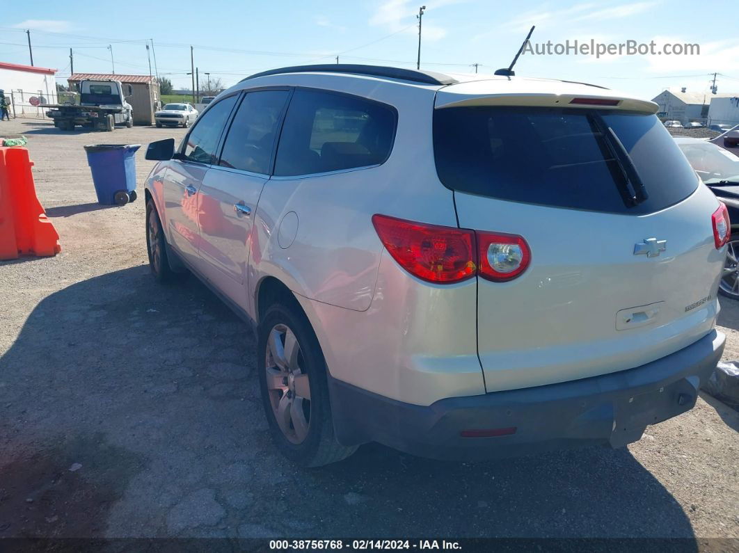 2011 Chevrolet Traverse 2lt White vin: 1GNKRJED7BJ172739