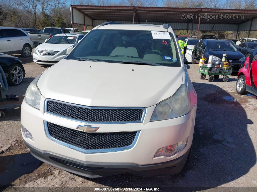 2011 Chevrolet Traverse 2lt White vin: 1GNKRJED7BJ172739