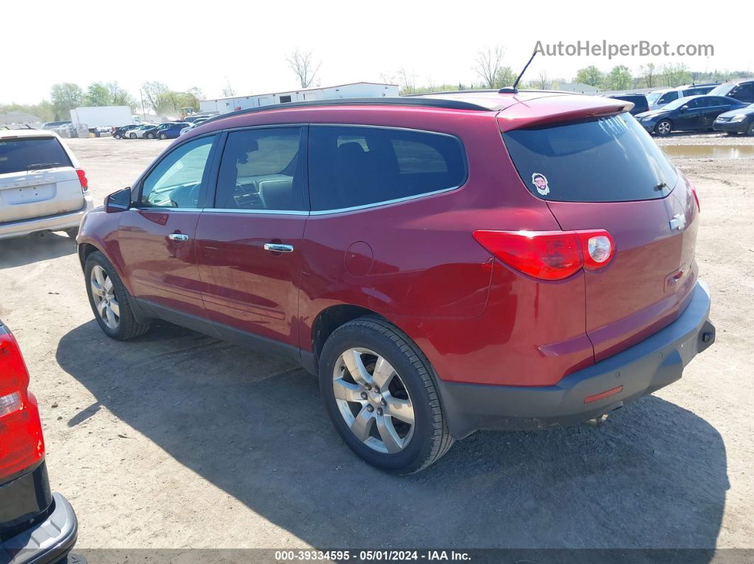 2011 Chevrolet Traverse 2lt Burgundy vin: 1GNKRJED7BJ356076