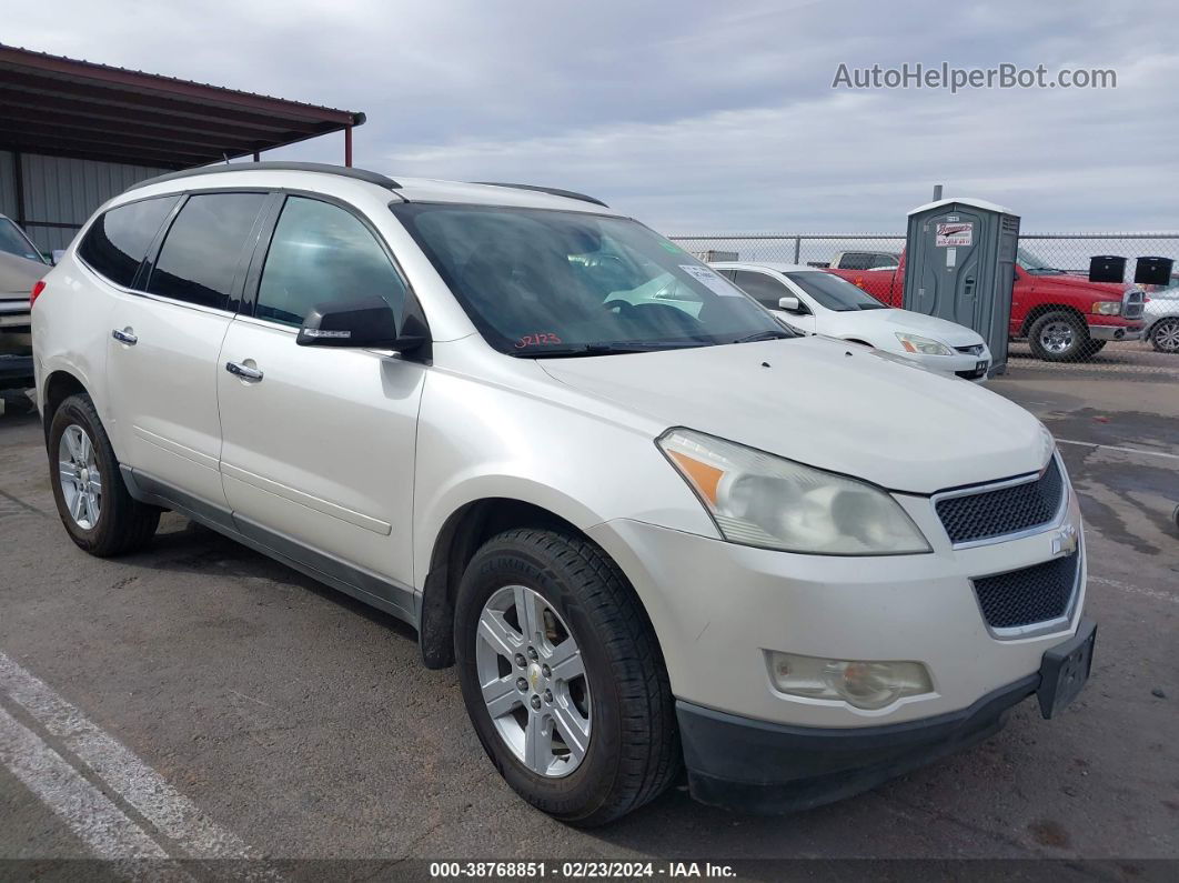 2011 Chevrolet Traverse 2lt White vin: 1GNKRJED7BJ366736