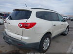 2011 Chevrolet Traverse 2lt White vin: 1GNKRJED7BJ366736