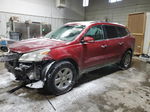 2012 Chevrolet Traverse Lt Бордовый vin: 1GNKRJED7CJ122070