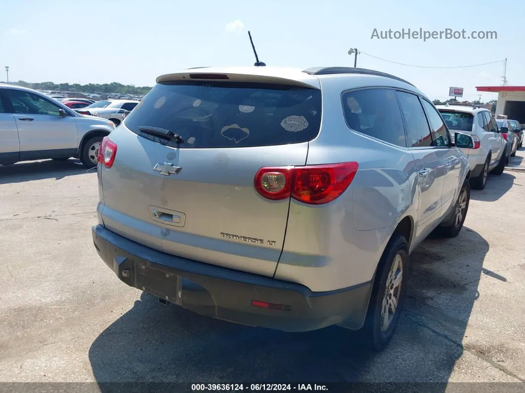 2012 Chevrolet Traverse 2lt Silver vin: 1GNKRJED7CJ165033