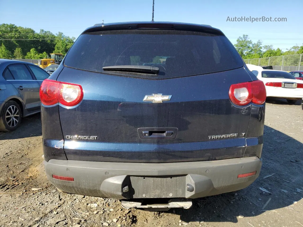 2012 Chevrolet Traverse Lt Blue vin: 1GNKRJED7CJ197237