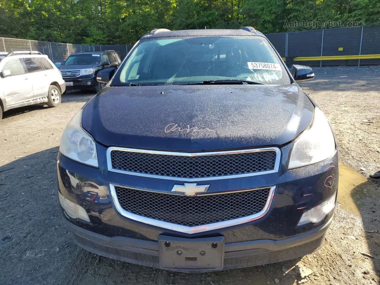 2012 Chevrolet Traverse Lt Blue vin: 1GNKRJED7CJ197237