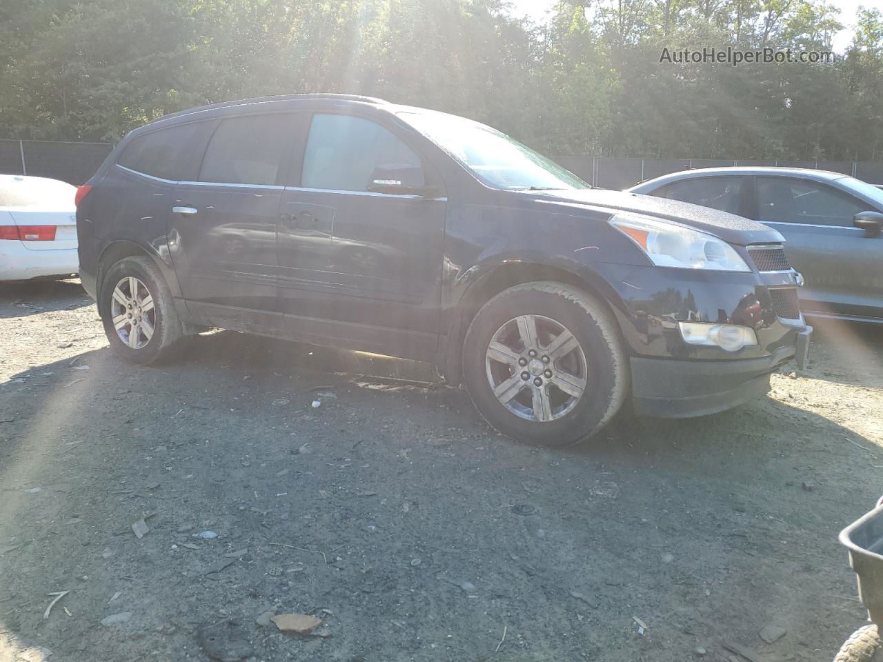 2012 Chevrolet Traverse Lt Blue vin: 1GNKRJED7CJ197237