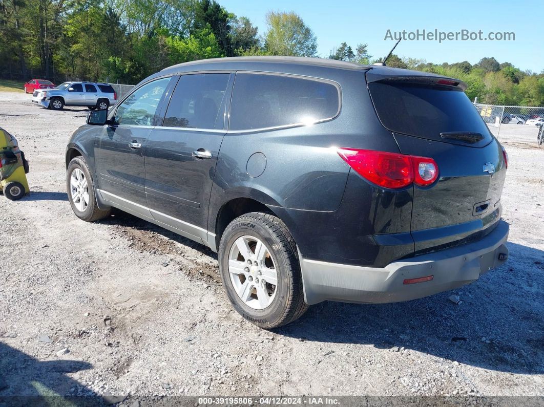 2012 Chevrolet Traverse 2lt Black vin: 1GNKRJED7CJ332636