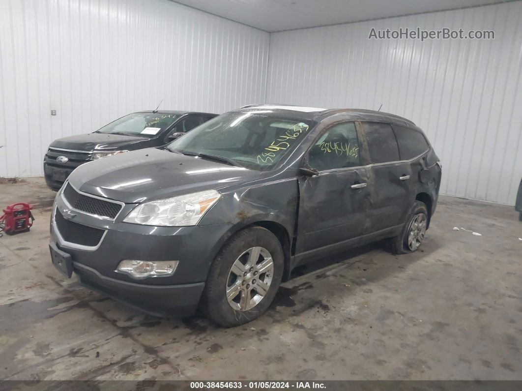 2012 Chevrolet Traverse 2lt Gray vin: 1GNKRJED7CJ346214