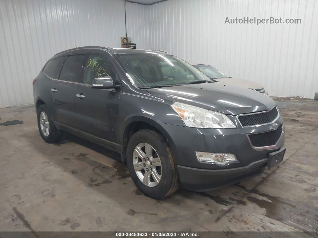 2012 Chevrolet Traverse 2lt Gray vin: 1GNKRJED7CJ346214