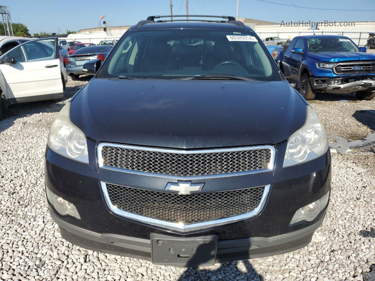 2012 Chevrolet Traverse Lt Black vin: 1GNKRJED8CJ221996