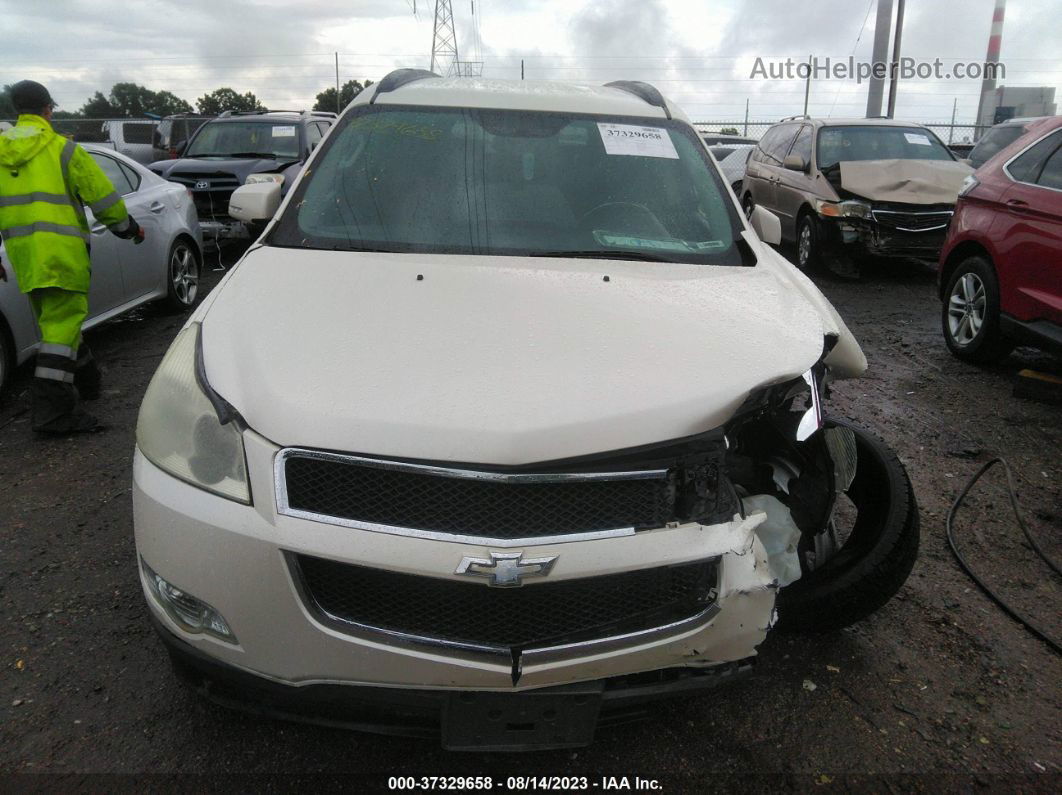 2012 Chevrolet Traverse Lt W/2lt White vin: 1GNKRJED8CJ398080