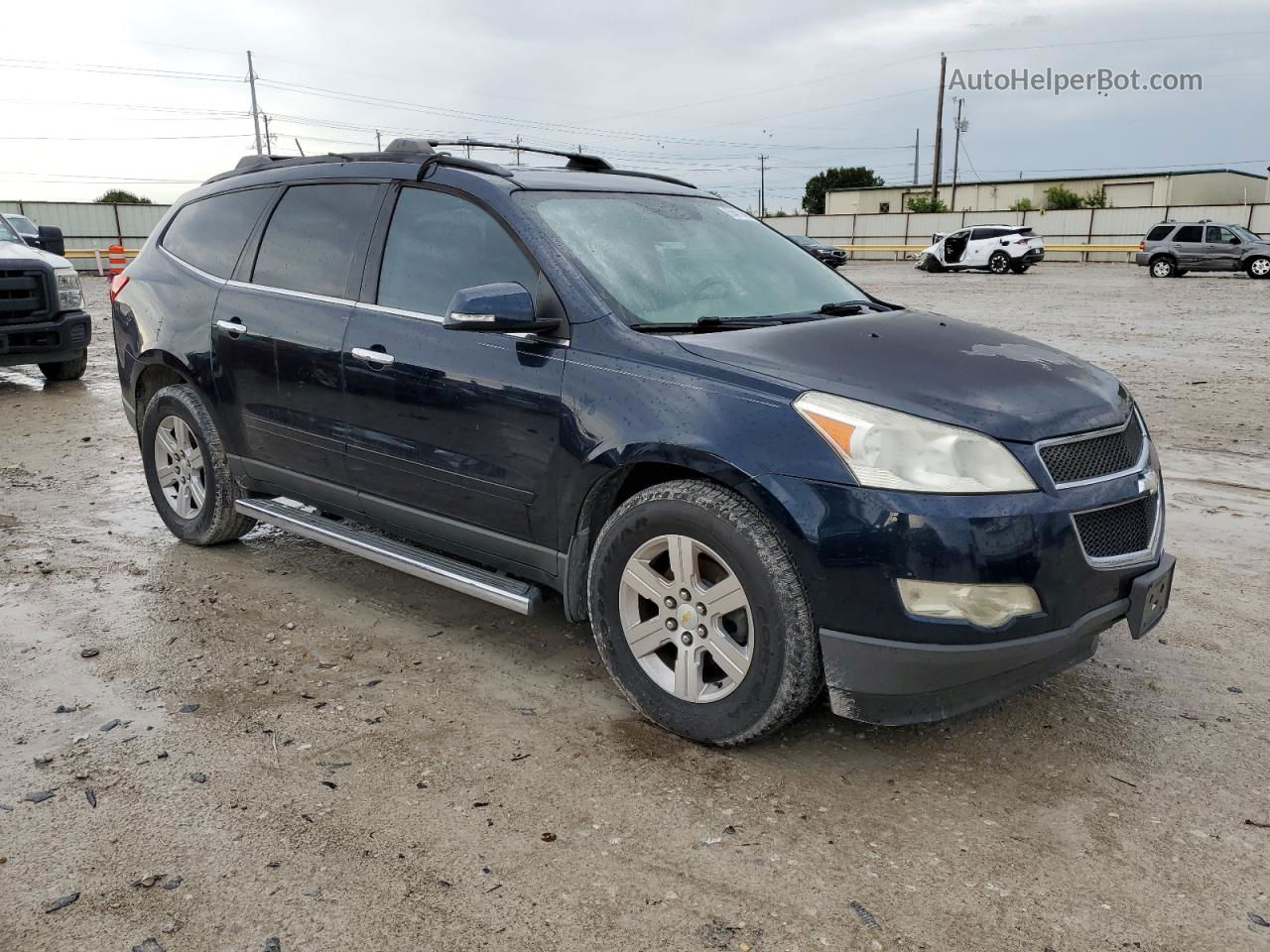 2011 Chevrolet Traverse Lt Blue vin: 1GNKRJED9BJ416472