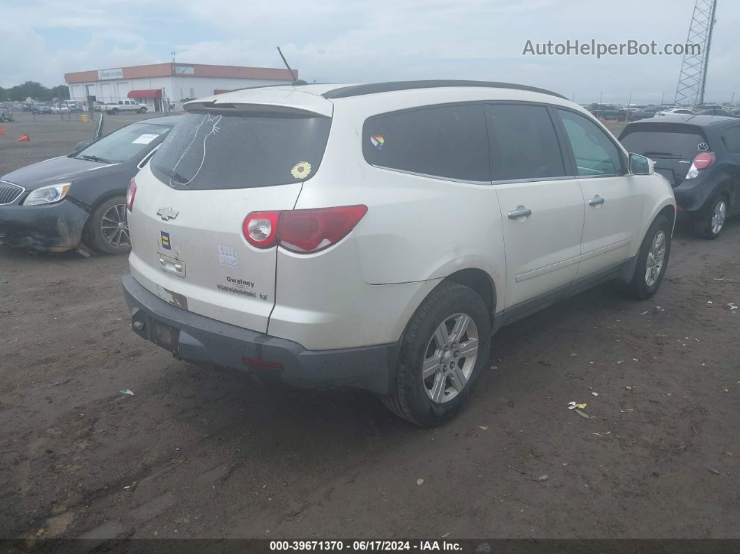 2012 Chevrolet Traverse 2lt White vin: 1GNKRJED9CJ149450