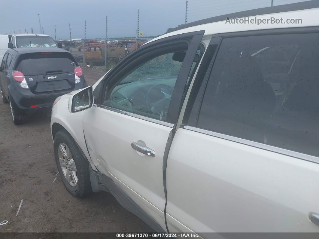 2012 Chevrolet Traverse 2lt White vin: 1GNKRJED9CJ149450