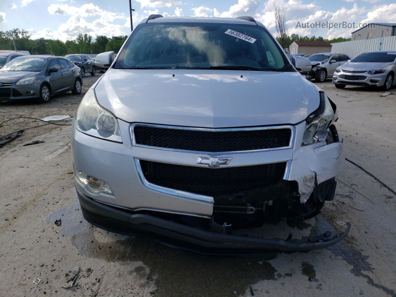 2012 Chevrolet Traverse Lt Silver vin: 1GNKRJED9CJ421107