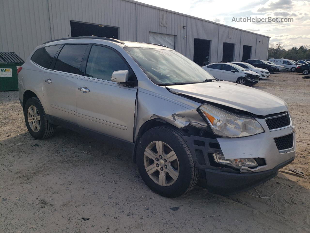 2011 Chevrolet Traverse Lt Silver vin: 1GNKRJEDXBJ238507