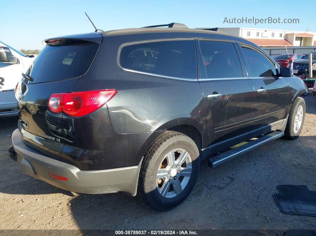 2012 Chevrolet Traverse 2lt Black vin: 1GNKRJEDXCJ343355