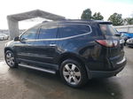 2014 Chevrolet Traverse Ltz Black vin: 1GNKRJKD5EJ108661