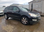 2012 Chevrolet Traverse Ltz Black vin: 1GNKRLED1CJ404796