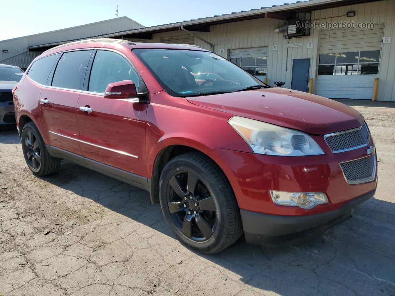 2012 Chevrolet Traverse Ltz Красный vin: 1GNKRLED2CJ418710