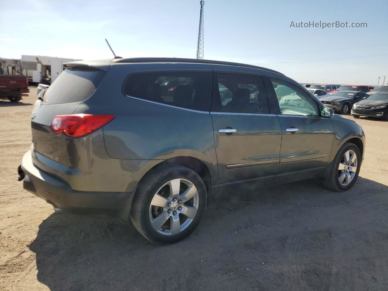 2011 Chevrolet Traverse Ltz Gray vin: 1GNKRLED5BJ263763