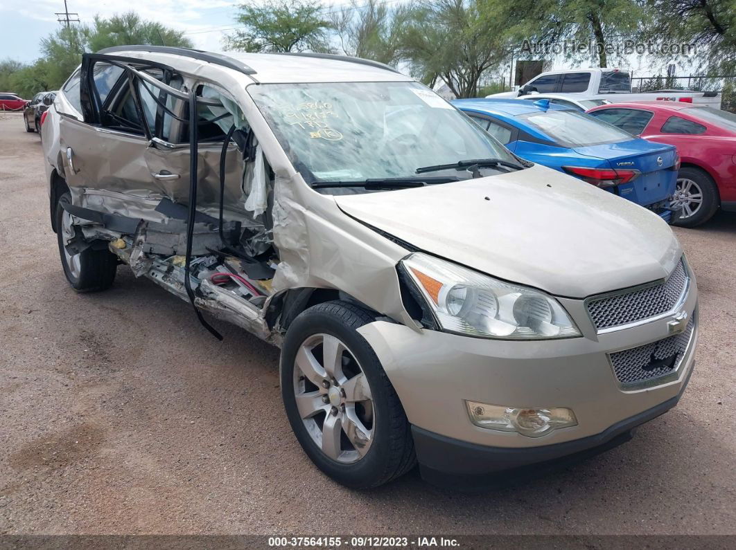 2011 Chevrolet Traverse Ltz Желто-коричневый vin: 1GNKRLED5BJ294737