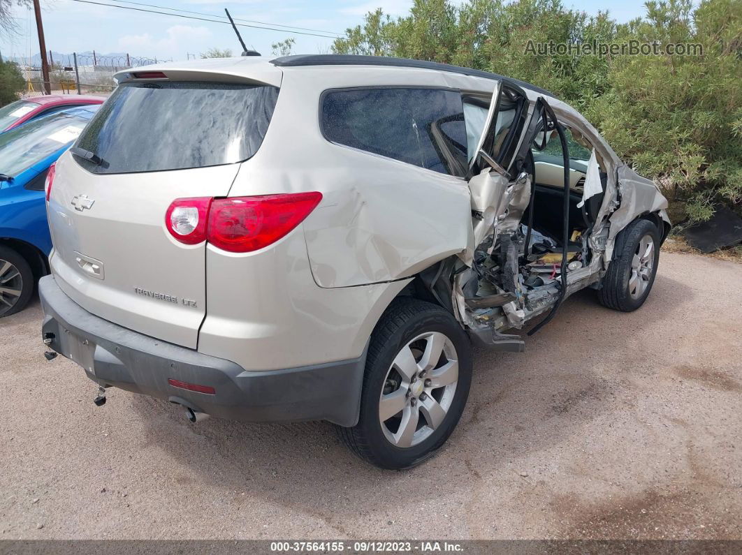 2011 Chevrolet Traverse Ltz Желто-коричневый vin: 1GNKRLED5BJ294737