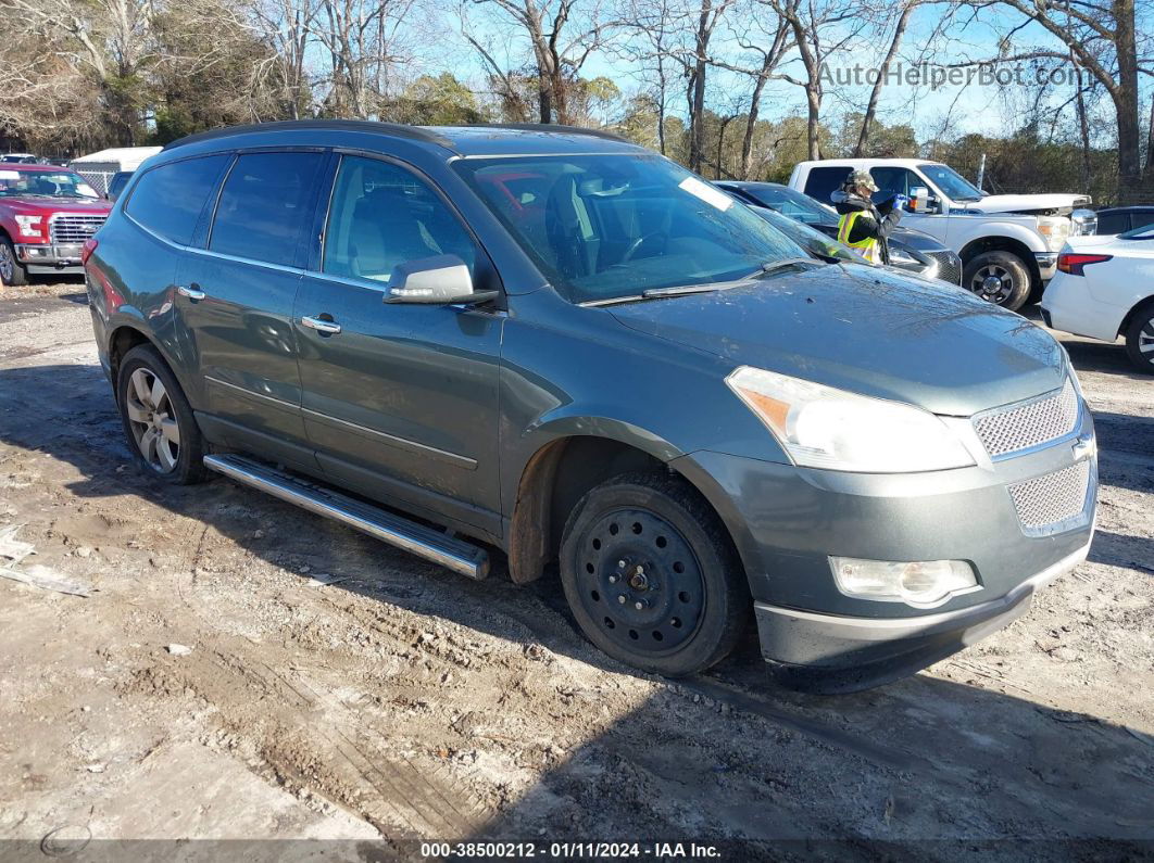 2011 Chevrolet Traverse Ltz Gray vin: 1GNKRLED5BJ371008