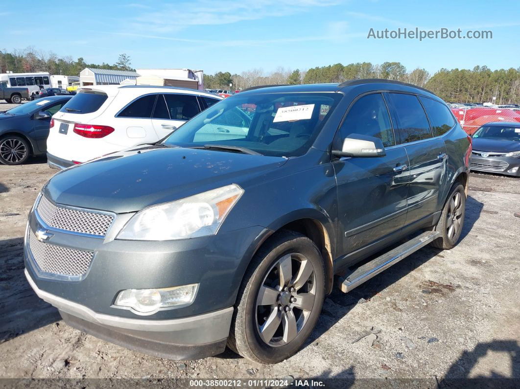 2011 Chevrolet Traverse Ltz Gray vin: 1GNKRLED5BJ371008