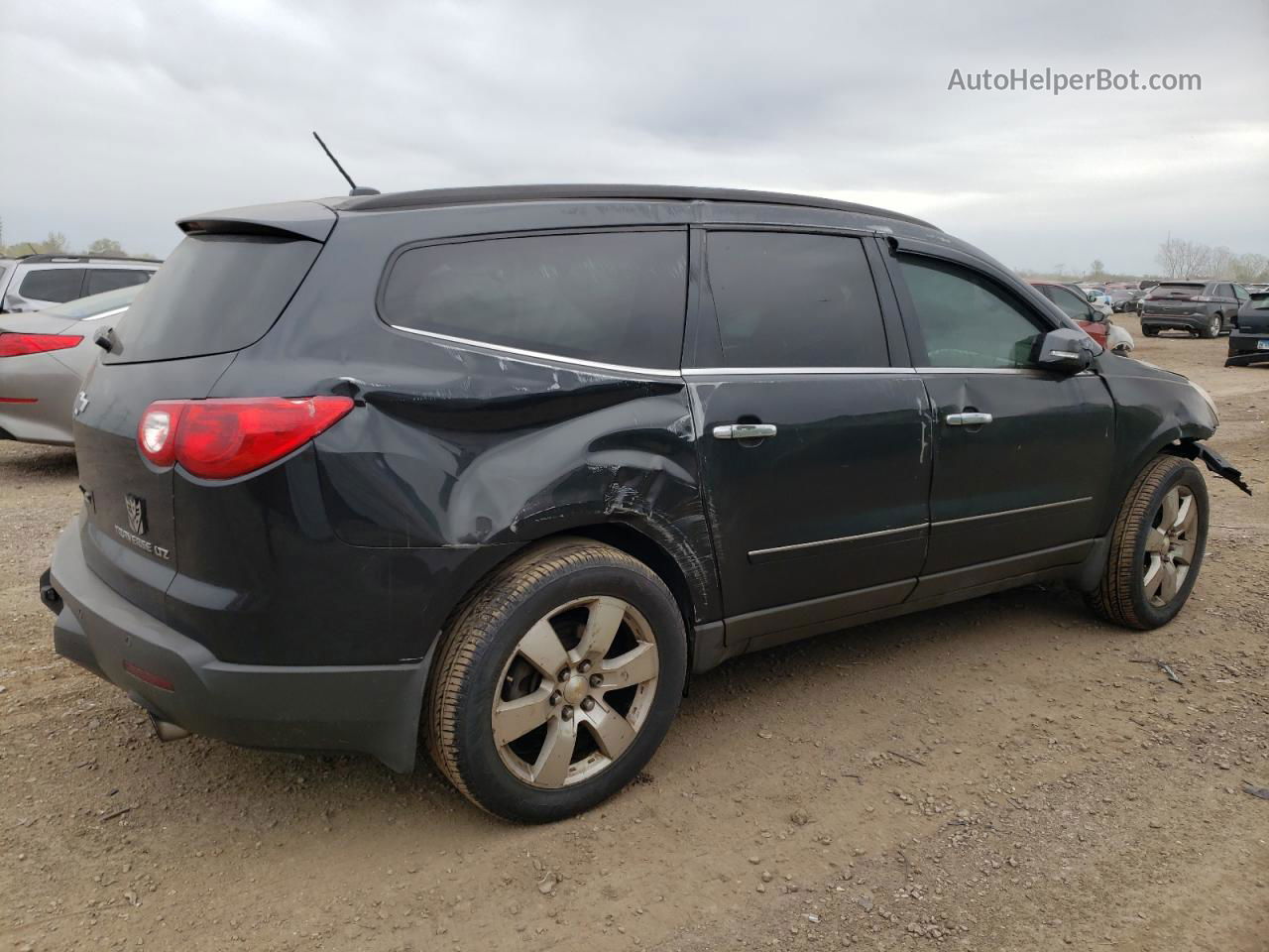 2011 Chevrolet Traverse Ltz Угольный vin: 1GNKRLED6BJ235633